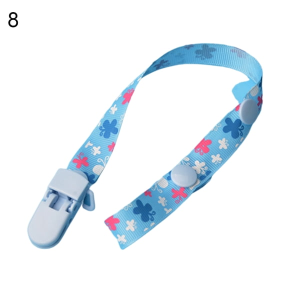 Fruit Print Baby Pacifier Clip - Nipple Holder & Nursing Leash Strap with Dummy Lanyard Design