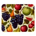 thumbnail image 1 of Fruit Printed Desk Mat Mousepad, Non-Slip Rubber Bottom, 8.3x9.8 Inch, Suitable for Office and Gaming, 1 of 6
