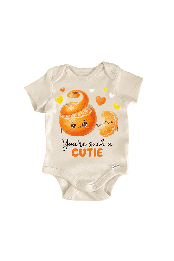 Fruit Pun Cutie Orange - Baby Bodysuit