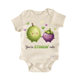 thumbnail image 1 of Fruit Pun Durian Mangosteen - Baby Bodysuit, 1 of 6