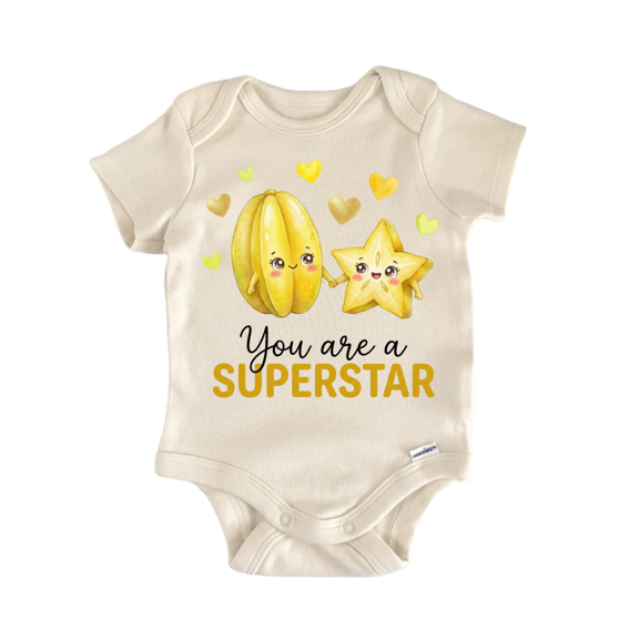 Fruit Pun Star - Baby Bodysuit