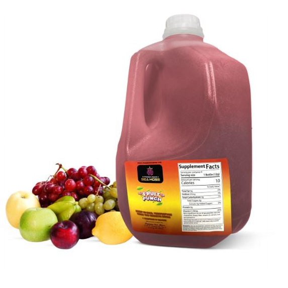 Fruit Punch Lemonade, Sea Moss Gallon