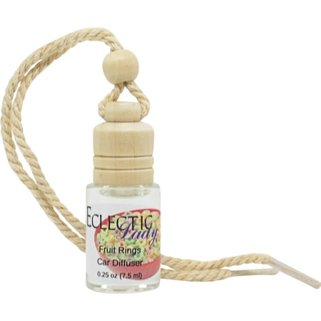 Fruit Rings Scented Car Diffuser by Eclectic Lady, 7.5 ml, Air Freshener, Premium Grade Fragrance