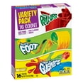 thumbnail image 1 of Fruit Roll-Ups Fruit By The Foot Fruit Gushers Variety Pack 16 Pouches, 1 of 9
