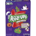 thumbnail image 1 of Fruit Roll-Ups Fruit Flavored Halloween Kids Snacks, Strawberry, 36 Mini Rolls, 13.3 oz, 1 of 8