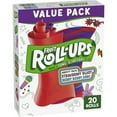 thumbnail image 1 of Fruit Roll-Ups Fruit Flavored SBF3&nbsp;Snacks, Variety Value Pack, 0.5 oz, 20 ct, 1 of 3