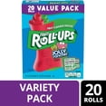 thumbnail image 1 of Fruit Roll-Ups Fruit Flavored Snacks, Jolly Rancher, Variety Pack, 20 ct, 1 of 16