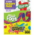 thumbnail image 1 of Fruit Roll-Ups Fruit by the Foot Gushers Snacks Variety Pack (Pack of 72), 1 of 1