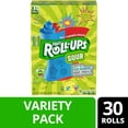 thumbnail image 1 of Fruit Roll-Ups Sour Fruit Flavored Snacks, Variety Pack, 15 oz (30 Count), 1 of 16
