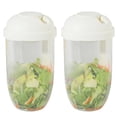 thumbnail image 1 of Fruit Salad Storage Cup With Lids and Fork,Plastic Airtight Food Storage Containers Reusable for Kitchen, Office, Party, Camping, 1 of 5