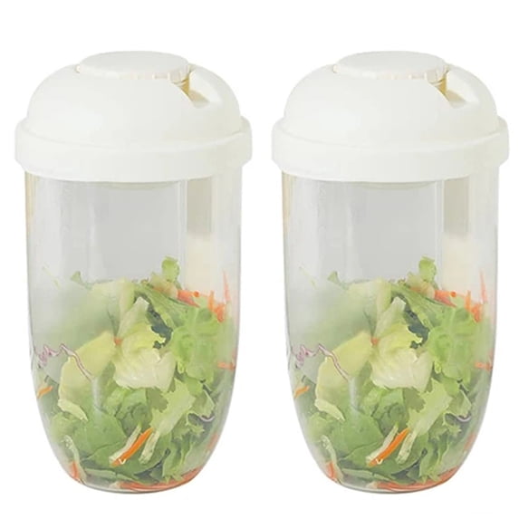 Fruit Salad Storage Cup With Lids and Fork,Plastic Airtight Food Storage Containers Reusable for Kitchen, Office, Party, Camping