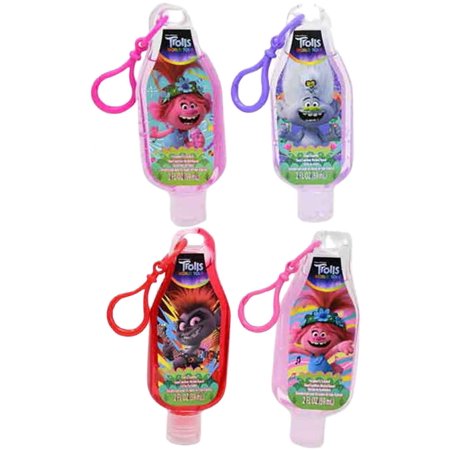 Fruit Scented antibacterial Hand Sanitizer - Trolls (bundle of 4)
