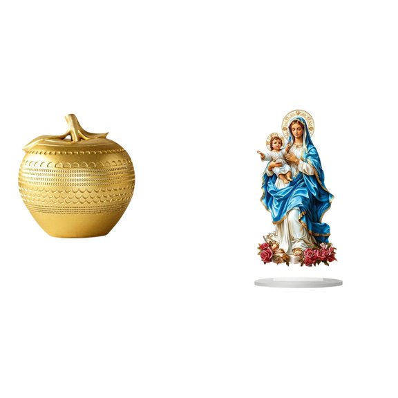 Fruit Sculpture Decoration Figurine Table Sign Resin and Acrylic Material for Living Room Office Bedroom Holiday Corner