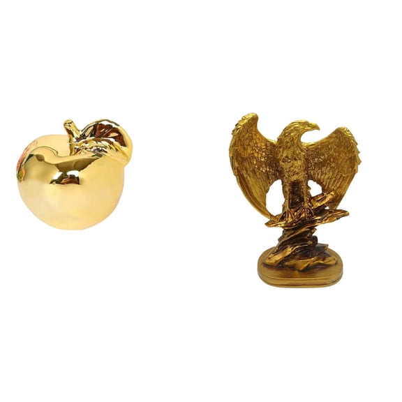 Fruit Sculpture Decorative Statue Ceramic Figurine Unique Glazed Material for Home Office Party Desk Decor