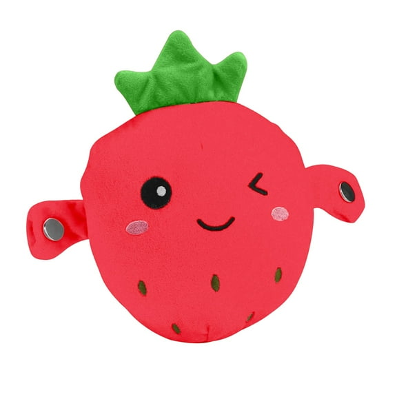 Fruit Sensor Beat Piano Toy - Interactive Touch Musical Doll for Kids, Parent-Child Rhythm Game, Early Music Education & Safe Play Red