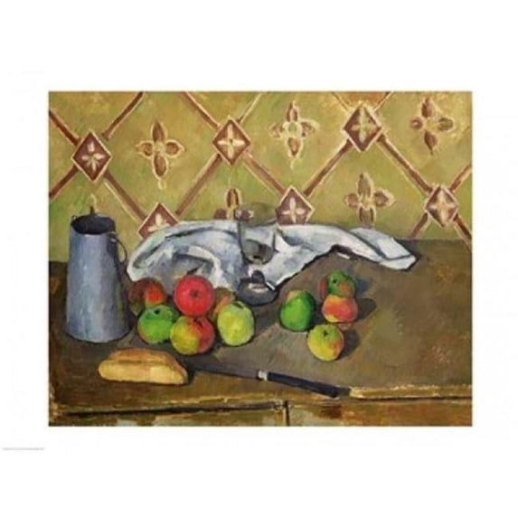 Fruit Serviette & Milk Jug C.1879-82 Poster Print by Paul Cezanne - 36 x 24 in. - Large