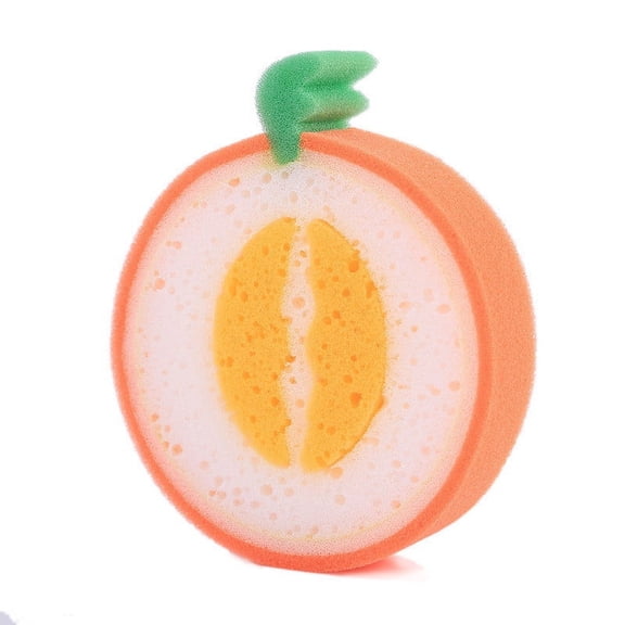 Fruit Shape Scouring Sponge Pad - Kitchen Dish Cloth Sponge Scrubber - Thickened Non-Scratch Cleaning Sponge for Dishes, Pots, Pans - Strong Decontamination Dishcloth, Stovetop