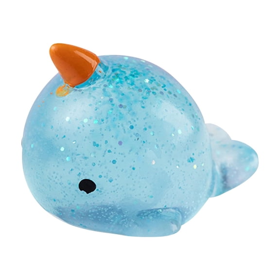 Fruit Shape Squeeze Ball Cute Smiling Face Style Soft TPR Slow Recovery Hand Grip Decompression Pinch Knead Sensory, 1 Count
