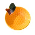 thumbnail image 1 of Fruit‑Shaped Ceramic Plate Glossy Glazed Stoneware Dish Small Serving Tray Table‑Top Decor Housewarming Gift, 1 of 4