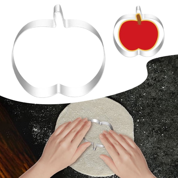 Fruit Shaped Cookie Cutter,304 Stainless Steel Baking Molds for Cookies, Fondant & DIY Crafts