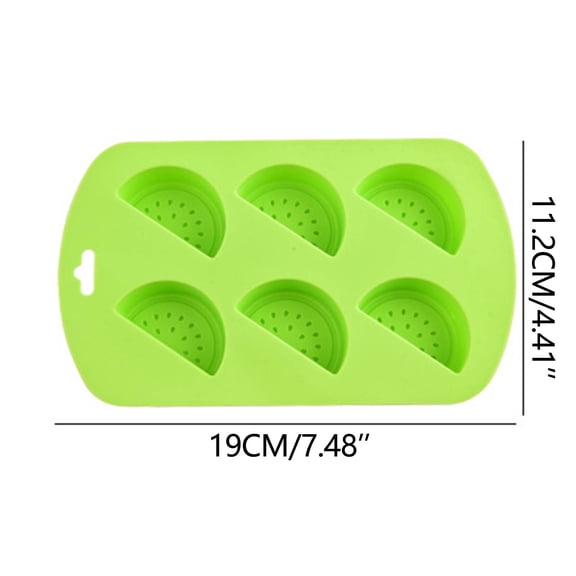 Fruit-Shaped Multi-Use Silicone Molds Bake Freezes and Crafts
