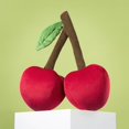 thumbnail image 1 of Fruit Shaped Pillow Series Cherry Shaped Throw Pillow, Fun Home Decor of Fruit Themed Cushions, Fall Decorative Pillow for Couch, Bed and Chair, Red, 15 x6.5 inches, 1 of 8