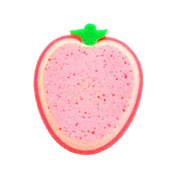 Fruit Shaped Scrub Sponges Thickened Cleaning Pads for Kitchen Dishes and Household Efficient Scouring Tools