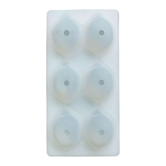 Fruit Shaped Silicone Mold - 6 Cavity 3D Lemon & Orange Cake Mould for Baking | Fondant, Chocolate, Jelly & Dessert Making | French Style DIY Decorating Tools