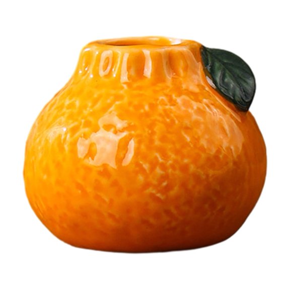 Fruit Shaped Vase,Decorative Ceramic Vase,Creative Plant Pot,Fruit Flower Container for Living Room Bedroom Kitchen Home Office Decor