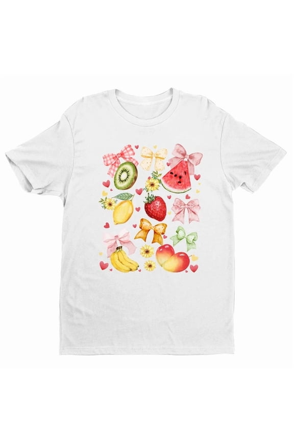 Fruit Shirt Botanical Shirt Cottagecore Clothing Vegan Shirt Garden T-Shirt Birthday Gifts; For Men & Women, Vintage Birthday Gift