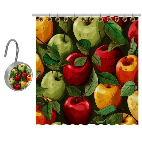 Fruit Shower Curtain for Bathroom