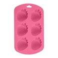 thumbnail image 1 of Fruit Silicone Molds - Strawberry Shapes for Gummy,Chocolate,Ice Cubes - Reusable Candy & Cake Decor Baking Tools(Red), 1 of 6