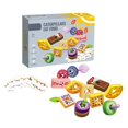 thumbnail image 1 of Fruit Skewers Gluttonous Worm Game, Tabletop Logical Thinking Educational Toy, Gift for Kids 3+, 1 of 9