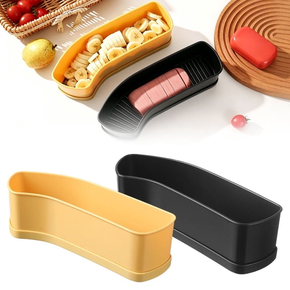 Fruit Slicer Banana Cutter, Strawberry Slicer, Cucumber, Speed for Egg Hot Dog Grape, Strawberry Cutter kitchen gadget
