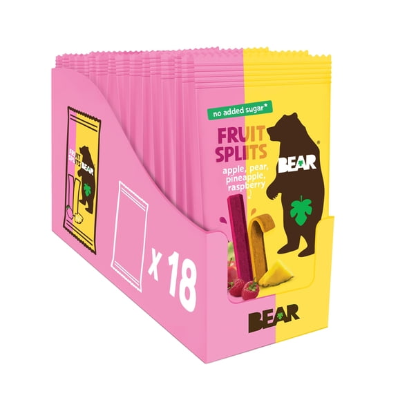 Fruit Snack Splits - Gluten Free Vegan And Non-Gmo Raspberry Pineapple &Ndash; Healthy School Lun...