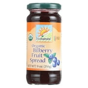 Fruit Spread - Organic - Bilberry - 9 Oz - Case Of 12 - 95%+ Organic -