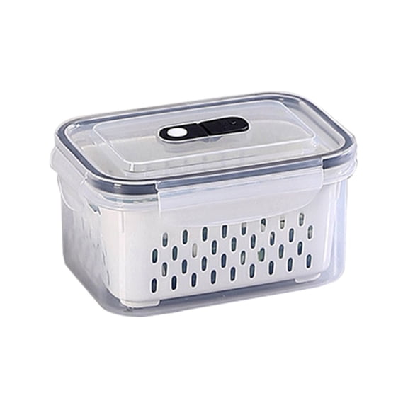 Fruit Storage Containers for Fridge,Airtight Fridge Organizers,BPA-Free Produce Containers for Fridge to Keep Vegetables Berry Lettuce Fresh,a Reusable Food Storage Container for Produce