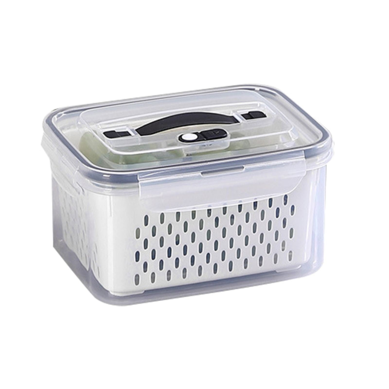 Fruit Storage Containers for Fridge,Airtight Fridge Organizers,BPA-Free Produce Containers for Fridge to Keep Vegetables Berry Lettuce Fresh,a Reusable Food Storage Container for Produce