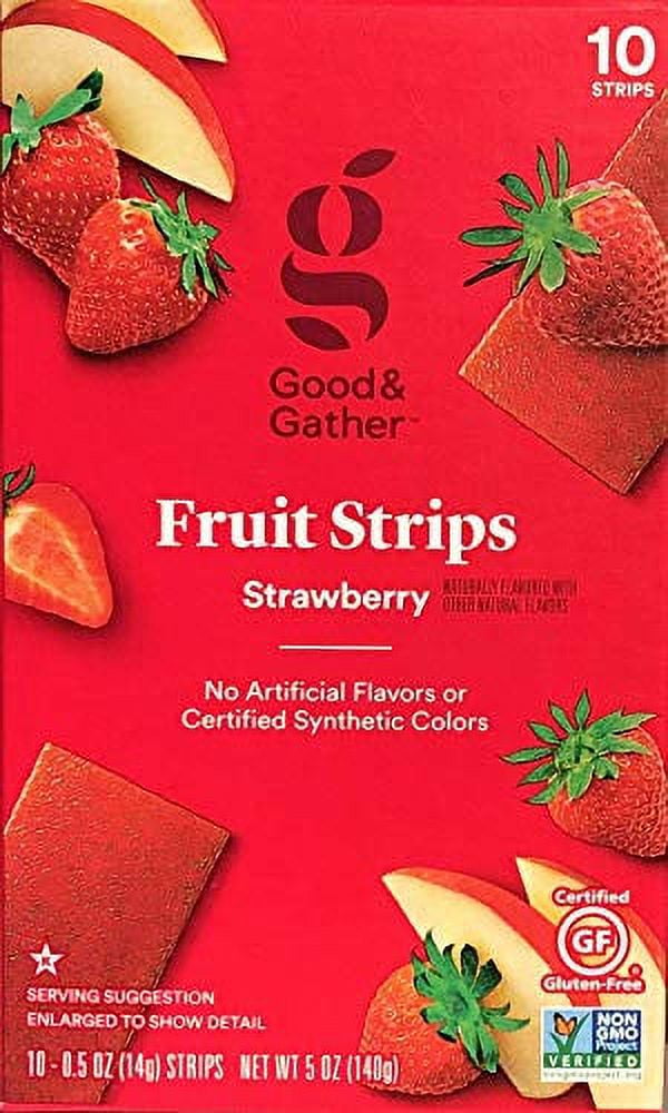 Fruit Strips Fruit Leathers Healthy Snack Made with Real Fruit and