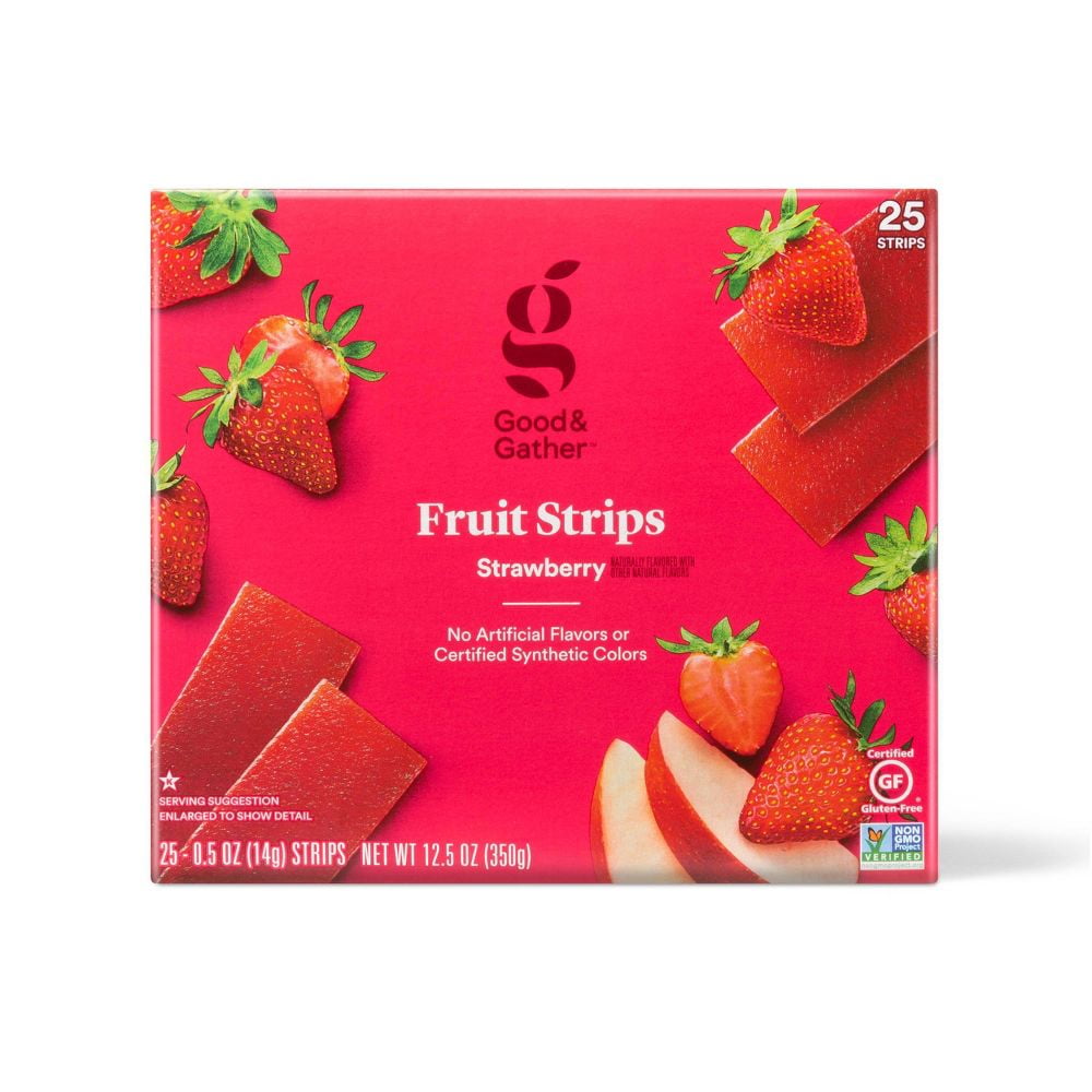 Fruit Strips Fruit Leathers Healthy Snack Made with Real Fruit and