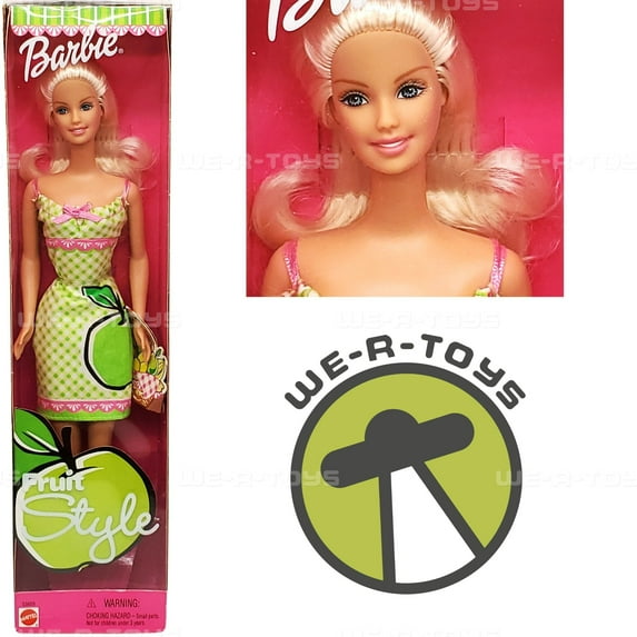 Fruit Style Barbie Doll Blonde Mattel 2001