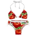 thumbnail image 1 of Fruit Stylish Swim Suits Bikini Set: Detachable Sponge, Adjustable Strap, Two-Pack - Ideal for Beach and Pool %{scenes, 1 of 6