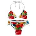 thumbnail image 1 of Fruit Swim Suit Women Bikini Set, Detachable Sponge, Adjustable Strap, Two-Pack - Beach, Pool, Vacation, 1 of 6