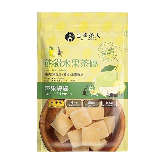 Fruit Tea Cubes by Cha Ren - Guava and Lemon Flavor Fruit Tea Drinks ...