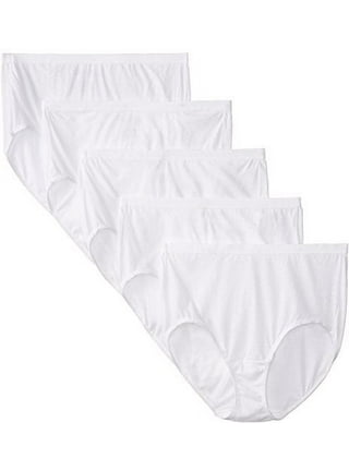 Women's Shadowline 17021 Cotton Classics Brief Panty (White 6) 