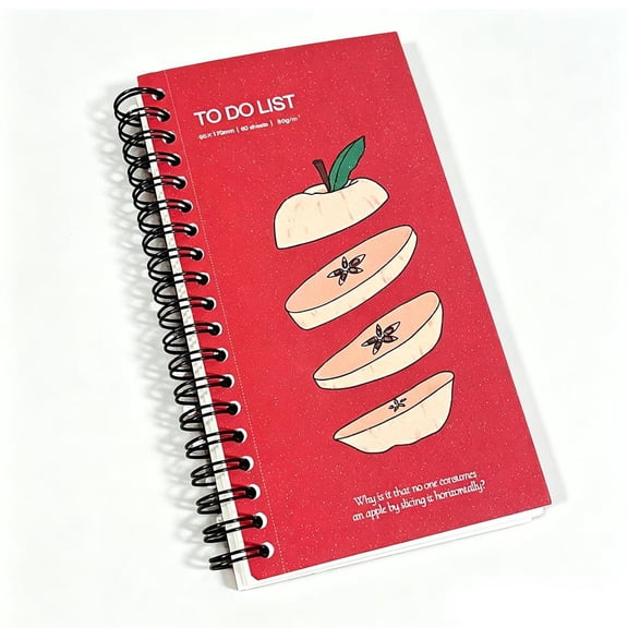 Fruit Theme Student Planner Notebook 60 Pages Portable To Do List Notepad For Homework Habit Tracking Daily Schedule Study Desk Travel