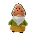 thumbnail image 1 of Fruit‑Themed Gnome Resin Figurine Dwarf Statue Whimsical Farmhouse Decor Ornament For Table Display, 1 of 3