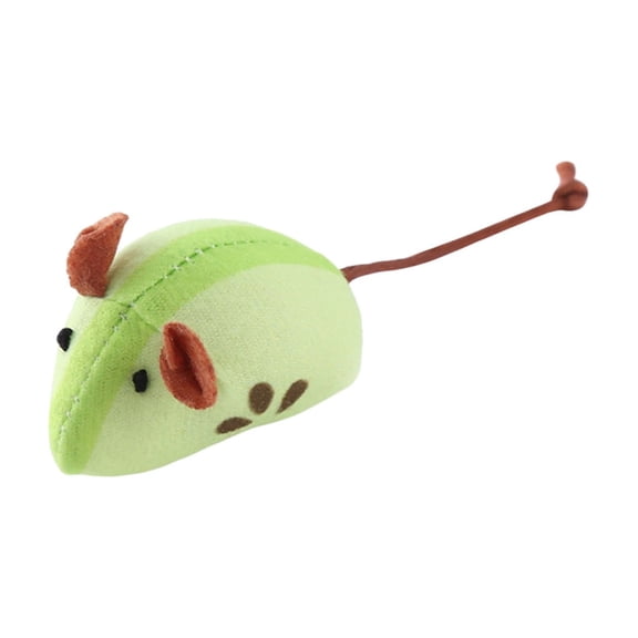 Fruit Themed Mouse Toys Interactive Plushs Toys For Cats Ideal For Home Play And Bonding