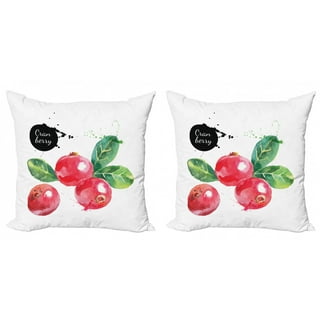 Cranberry Pillows