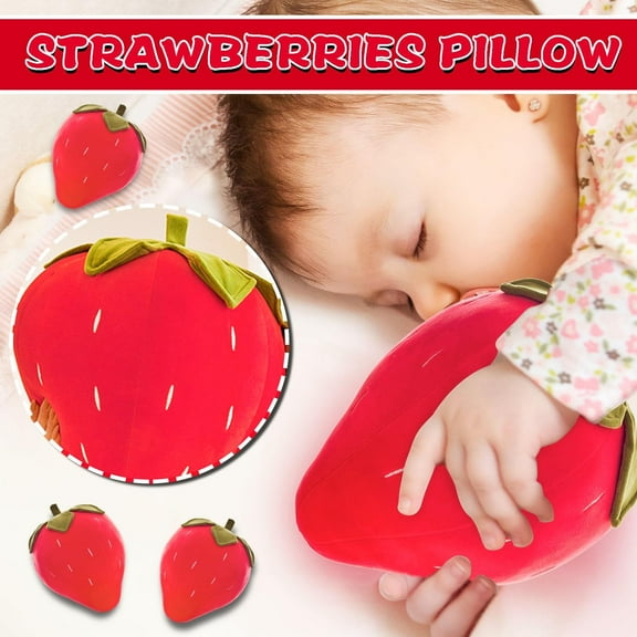 Soft Fruit Cushion Pillow, Plush Decor Stuffed Companion Toy, Decorative Sofa Backrest Support, Waist Support Comfort Pillow, Play Room Decor Accessory, Children Decoration Toy